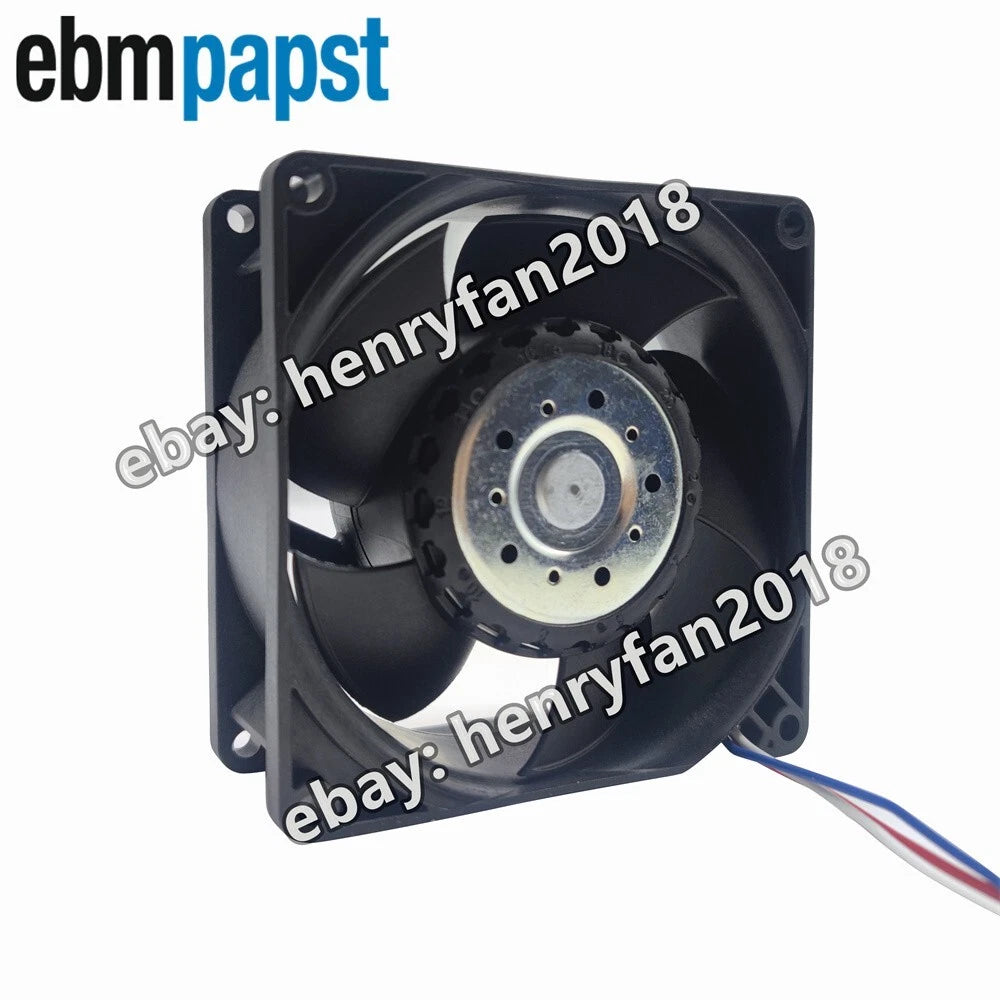 Ebmpapst 3212J/2NU-343 Axial Fan DC 12V 8.1W 90*90*38MM 130m3/h IP68 Cooling Fan
