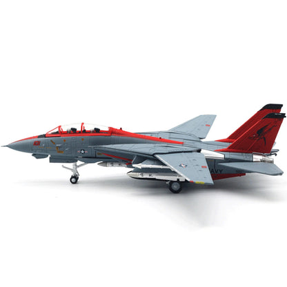 For US Navy VF-101 Grim Reapers Grumman F-14 Tomcat 1:100 Scale Fighter Model