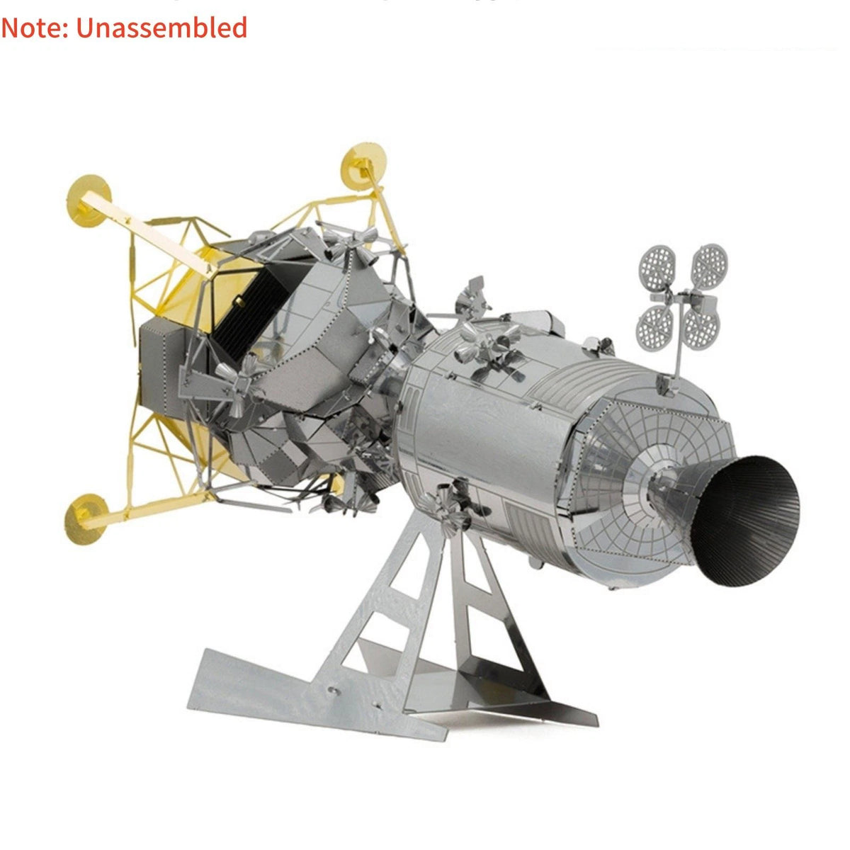 1/48 Scale USA Apollo CSM With Lunar Module Unassembled Model Kit Display