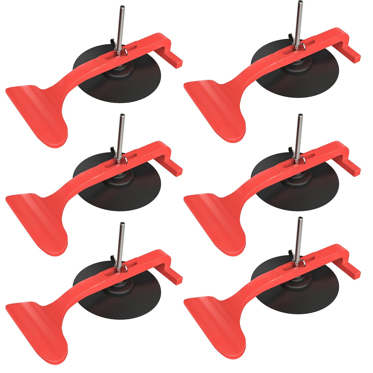 Suction Cup Clamps for Convertible Glass Windshield Repair Box of 6