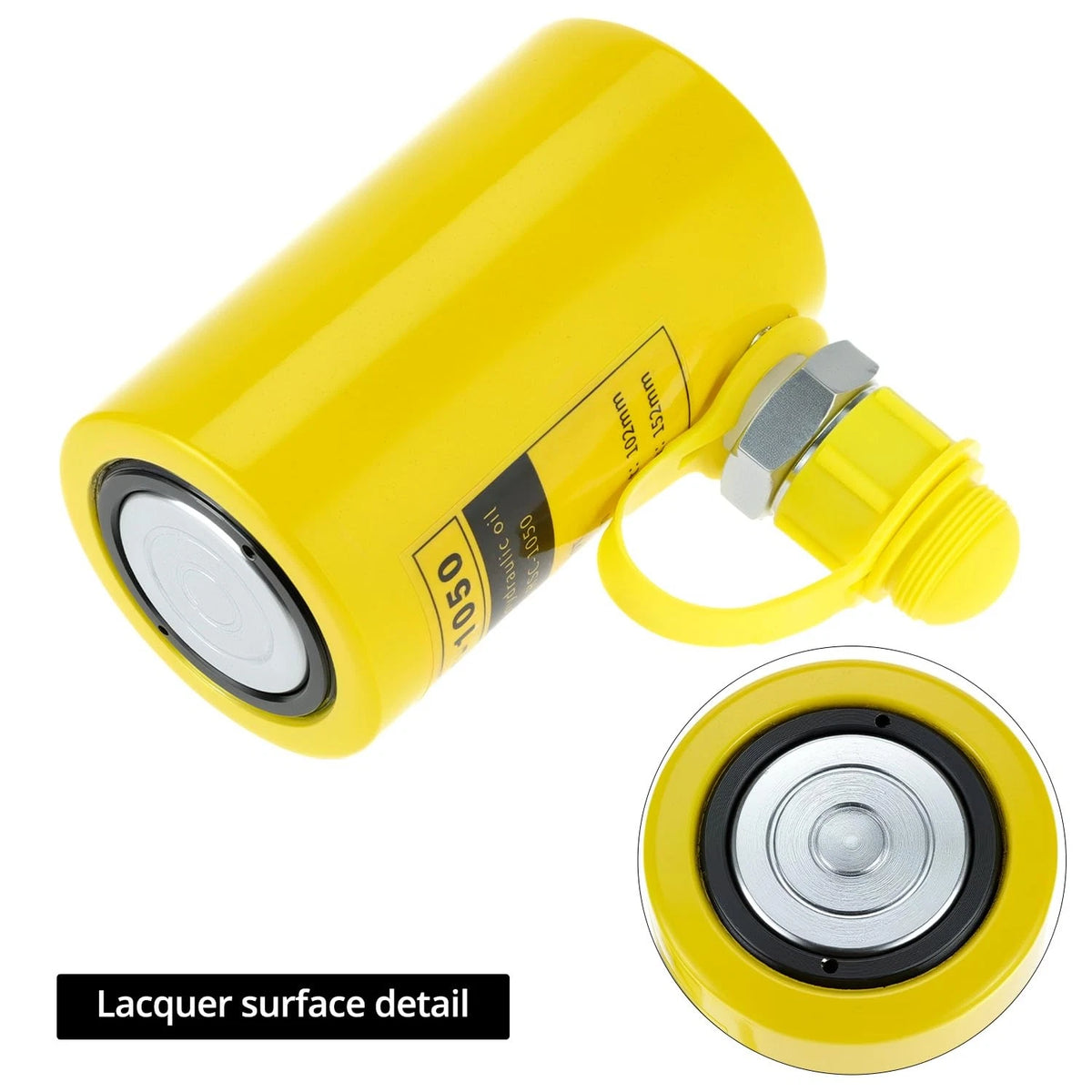 QWORK Hydraulic Cylinder Jack 10T 2" Stroke Porta Power Ram -...