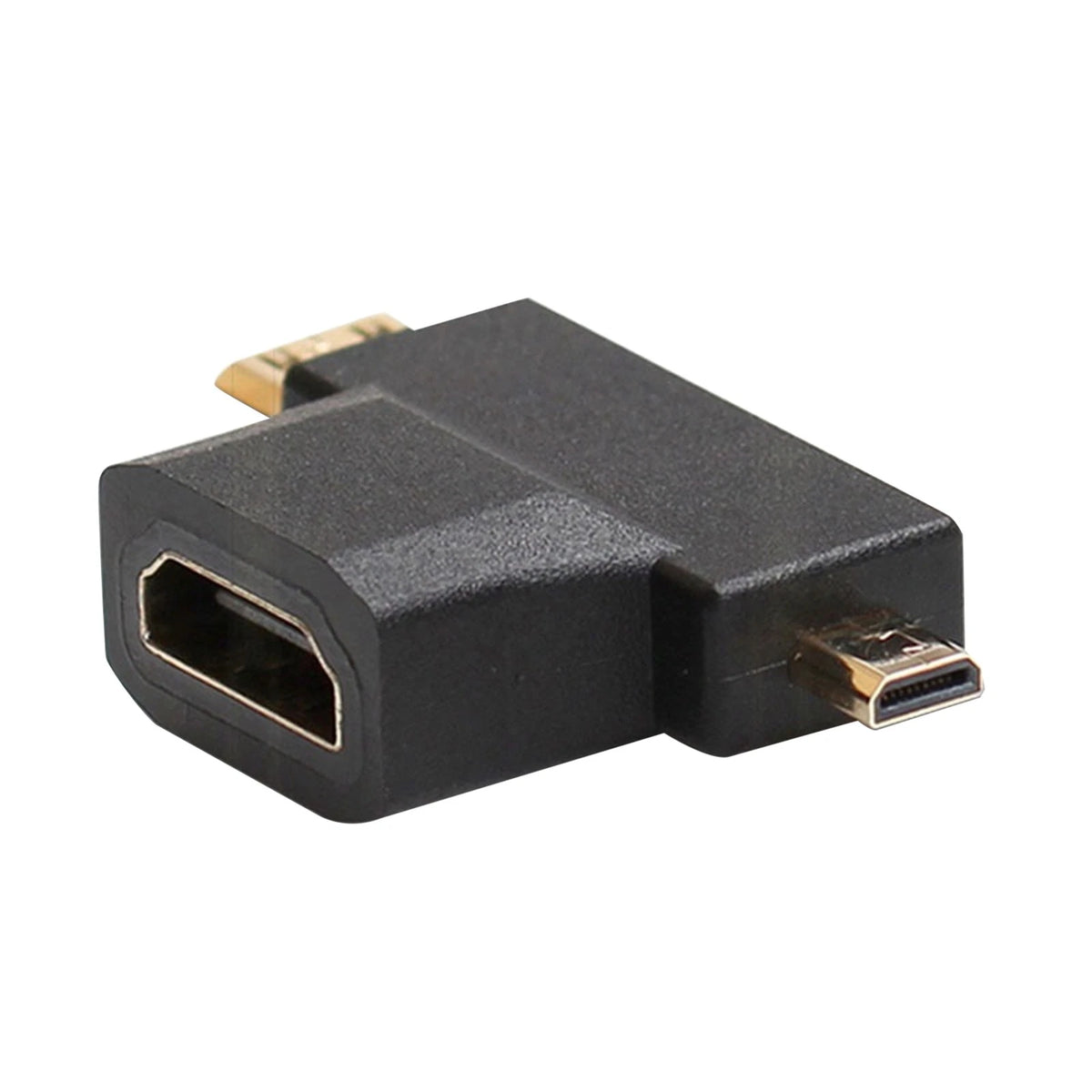1 Pcs HDMI Female to Mini Micro HDMI Male Adapter Durable Replacement Connector