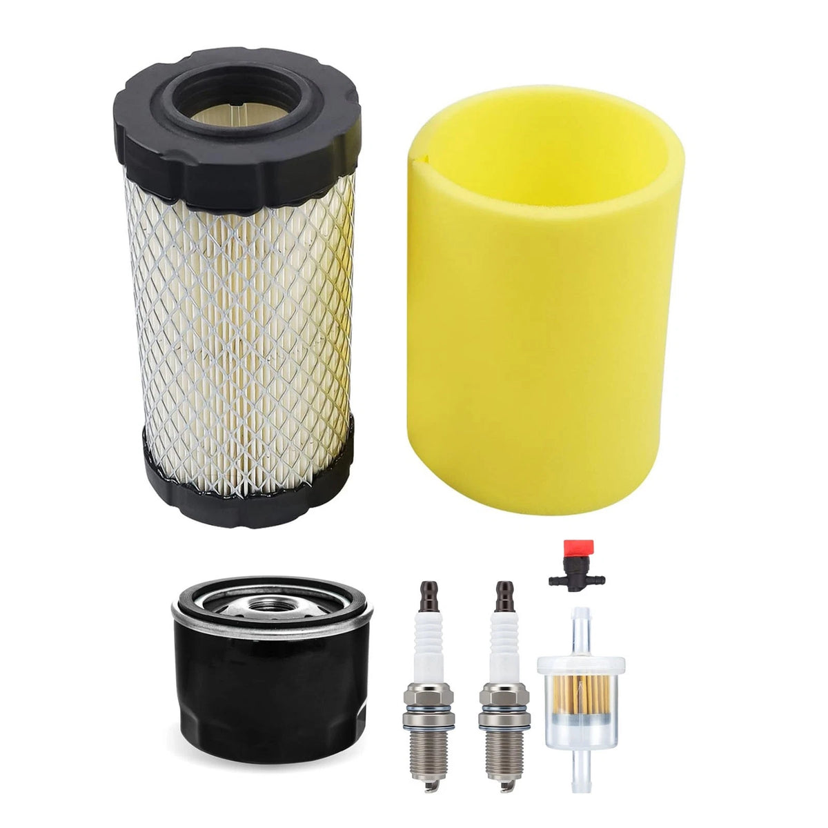 Air Filter Tune Up Kit For John Deere L100 D110 E110 Riding Lawn Mower Models