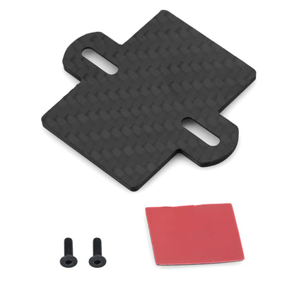 Carbon Fiber ESC Mounting Fixing Plate Kit for TRAXXAS Slash 4WD 2WD RC Car