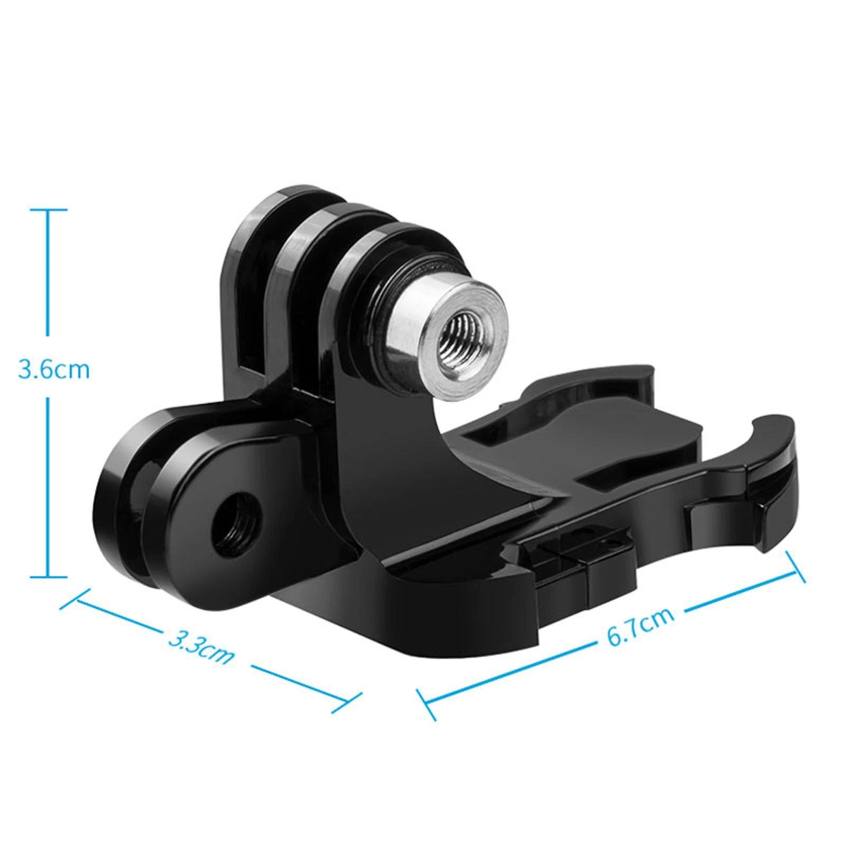 Dual J Hook Buckle Mount Quick-Release Adapter for Gopro Hero 8 DJI OSMO ACTION