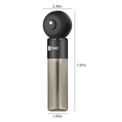 STYLANCE Cordless Mini Nano Mister, Handheld Portable Facial Black and Gray