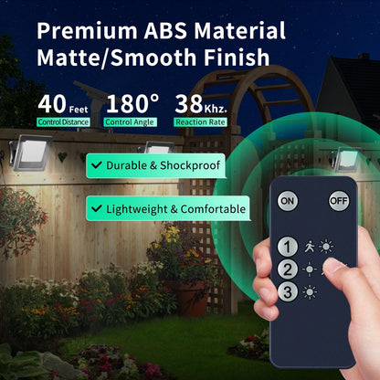 Remote Control For TOBUSA/Tuffenough/Gusicil Motion Sensor Solar Light Outdoor
