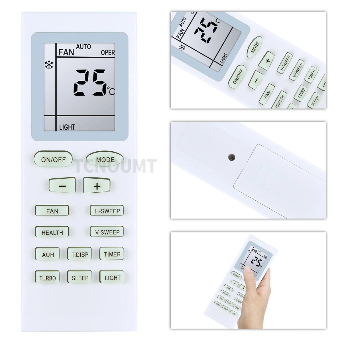 Remote Control For Gree Air Conditioning YB1A21 YB1F YB1F2 YB1FA YB1FAF YB1F2F