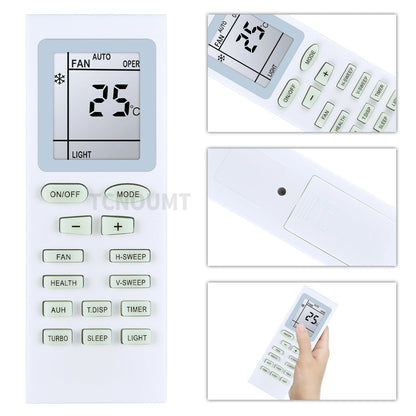 Remote Control For Gree Air Conditioning YB1A21 YB1F YB1F2 YB1FA YB1FAF YB1F2F