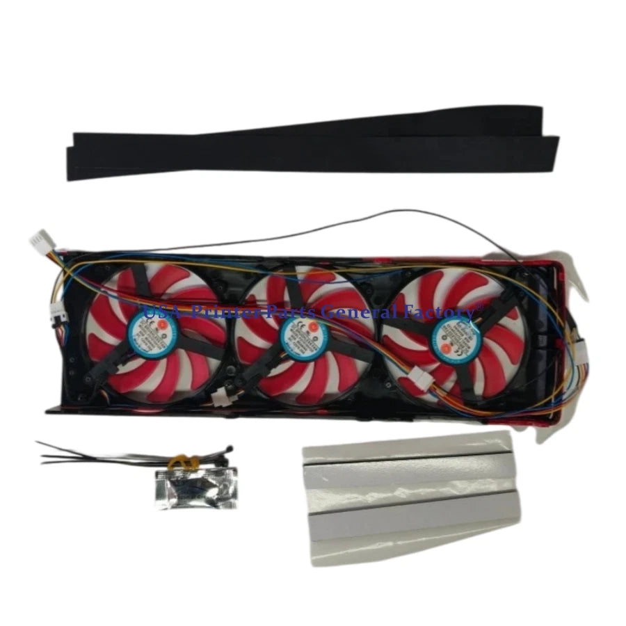 NVIDIA TESLA p40 m40 p100 K80 graphics card heat dissipation modification fan