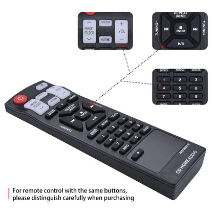 AKB73655710 Remote Control For LG Mini Hi-Fi System CM4430 CM4530 CMS4530F
