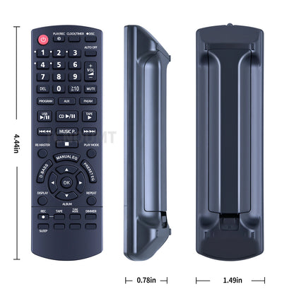N2QAYB000387 Remote Control For Panasonic CD Stereo Audio System SA-AK280