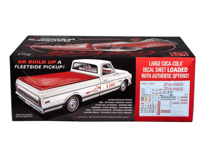 amt 1972 Chevy Racer's Wedge Pickup Coke Model Kit 9 inches, Molded Color