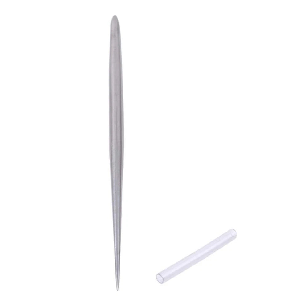 Evwoge Stainless Steel Needles Detail Tool for 1 Count (Pack of 2), silver