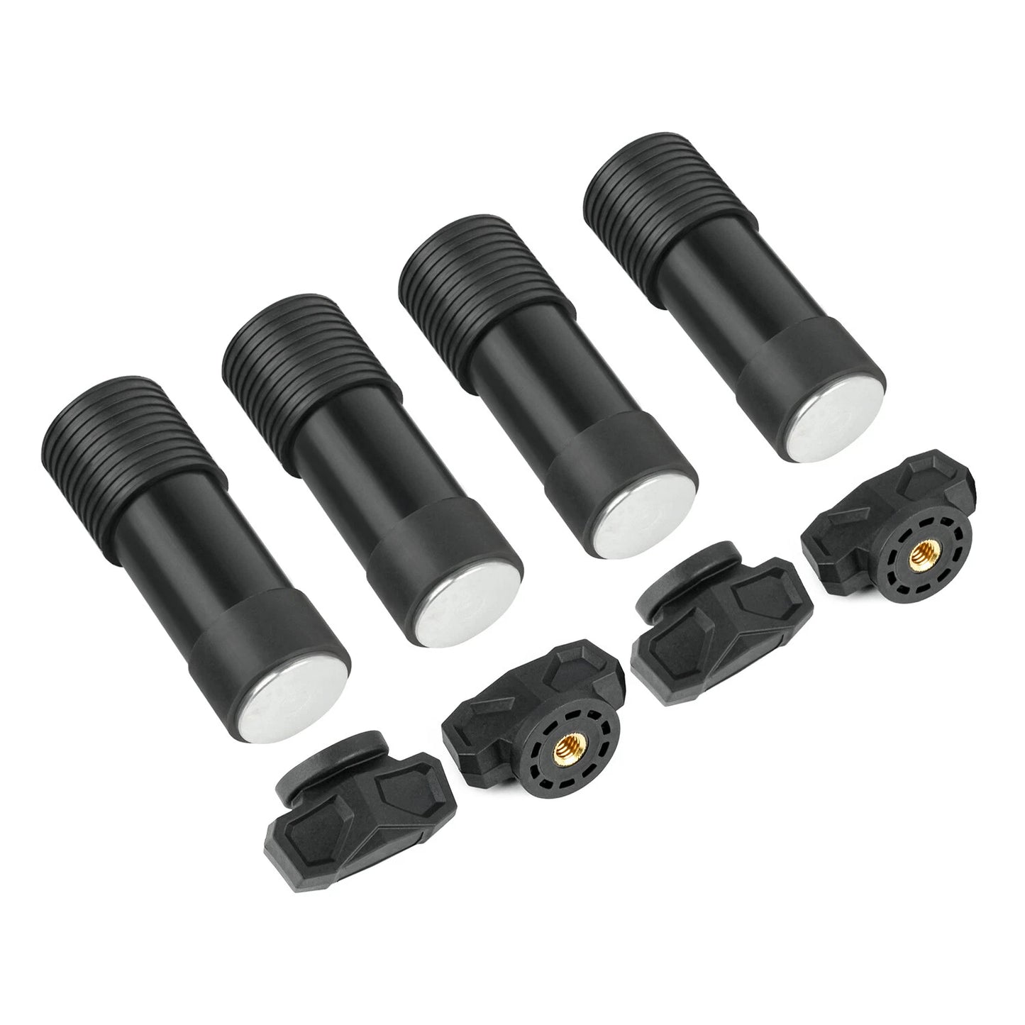 Plunger Anchor Mounting Kit For Polaris Ranger General Lock & Ride System 4Pcs