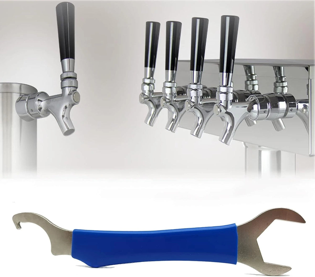 Beer Faucet Wrench Heavy Duty Tap for Draft with Hex Nut...