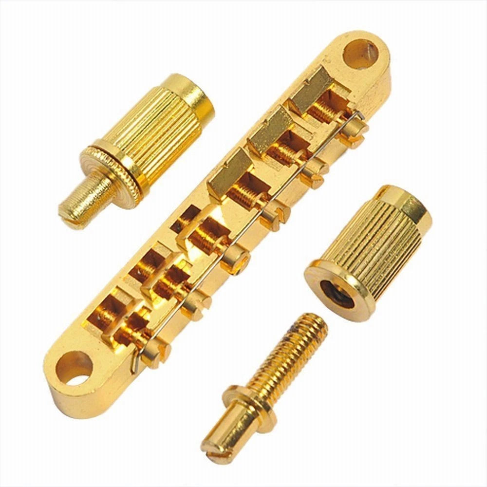 Tune-O-Matic Bridge Tailpiece Stop Bar For Epiphone LP SG Guitar GOLD SET