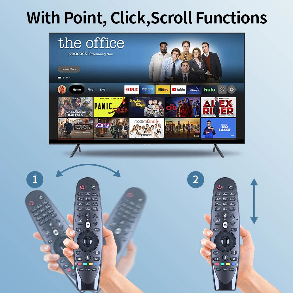 AN-MR600 Magic Voice Remote Control For LG Smart TV 40UF7769 43UF6809