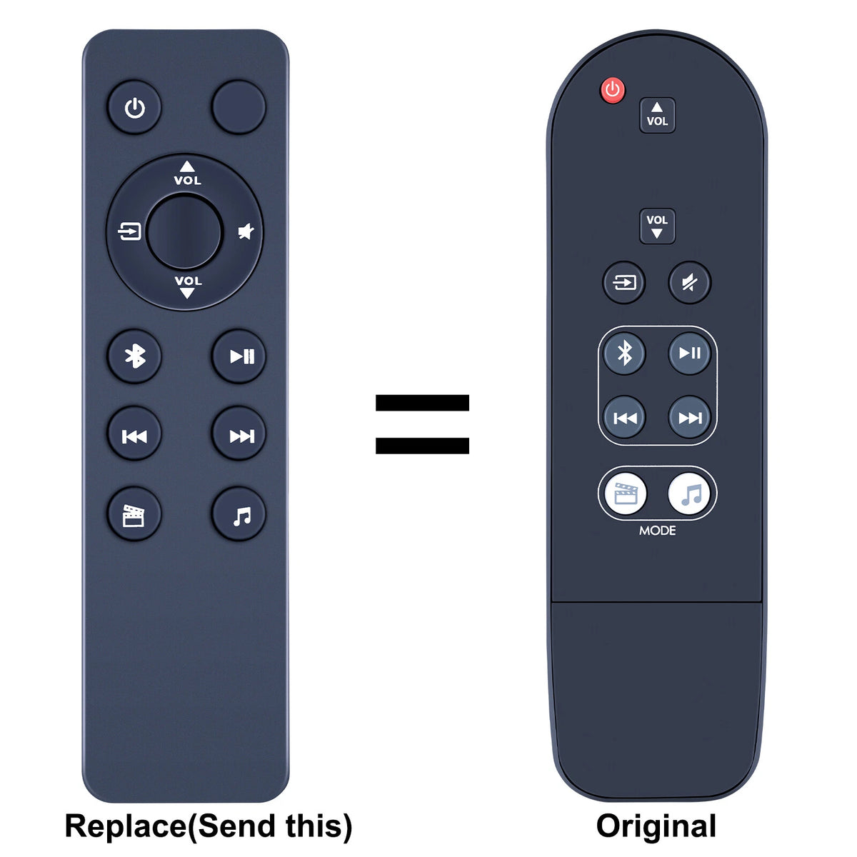 Replacement Remote Control For Paradigm Millenia Soundscape 5.1 Soundbar System