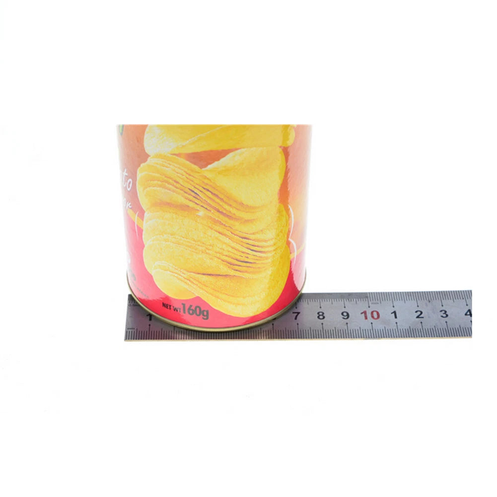 Kid Funny Hallowen Magic Snack Chips Can Flexible Spring Fake Snake Trick Joke
