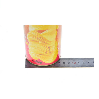 Kid Funny Hallowen Magic Snack Chips Can Flexible Spring Fake Snake Trick Joke