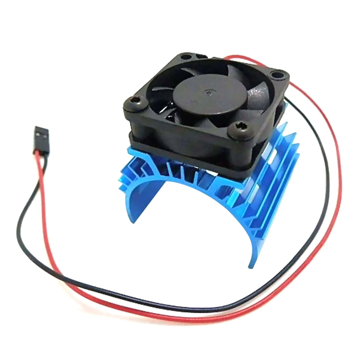 Aluminum Heat sink with 5V Cooling Fan for RC 1/10 Car 540 550 3650 Size Motor B