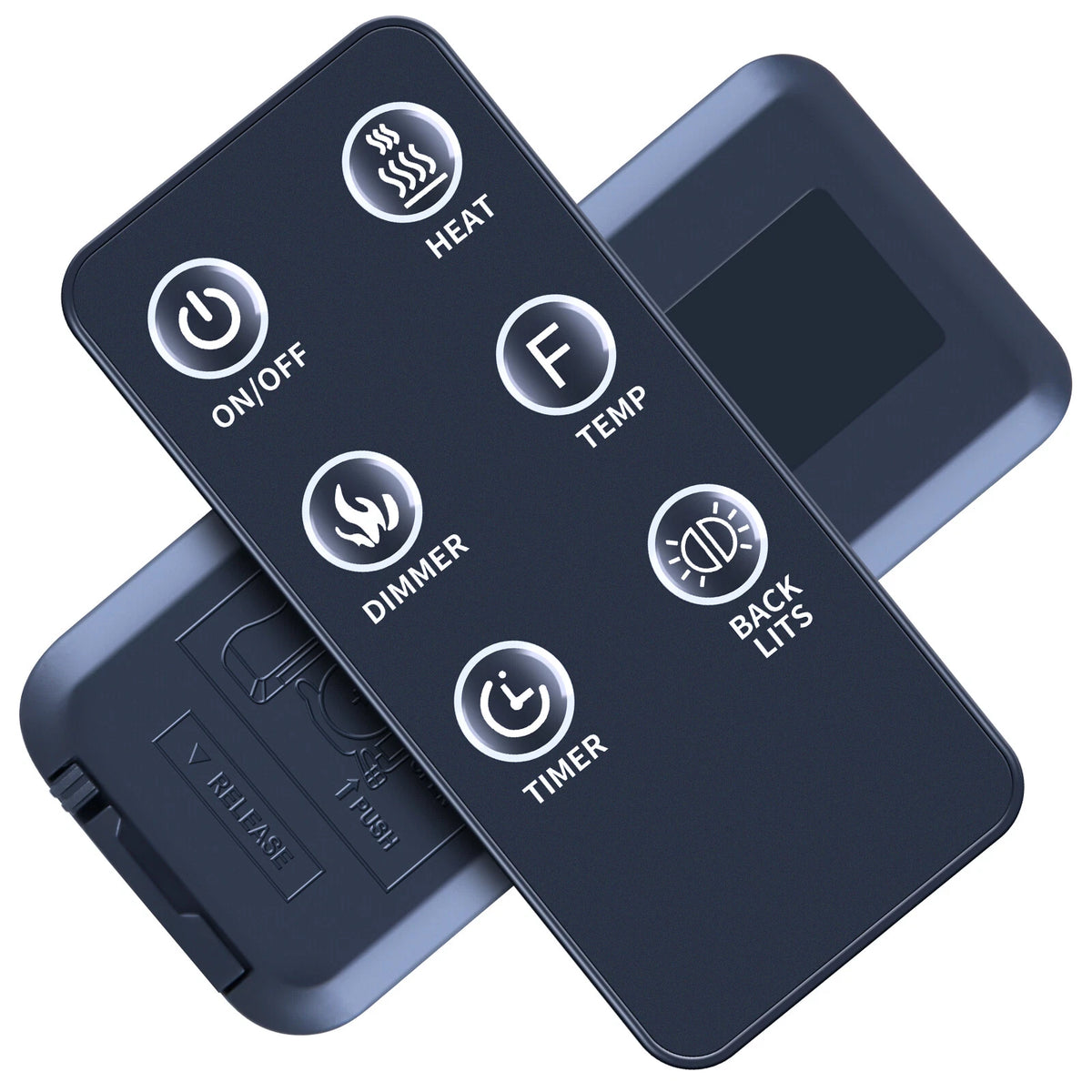Remote Control For Mainstays Wall Mounted Electric Fireplace WFP-22C WFP-22C/XXX