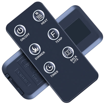 Remote Control For Mainstays Wall Mounted Electric Fireplace WFP-22C WFP-22C/XXX