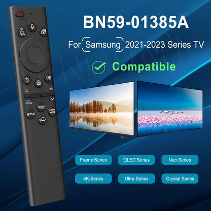 BN59-01385A Solar Voice Remote Control For Samsung Neo LED 4K Ultra HD TV