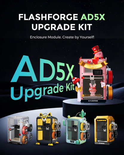 FLASHFORGE AD5X 3D Printer Upgrade Kit Enclosure Module, Constant