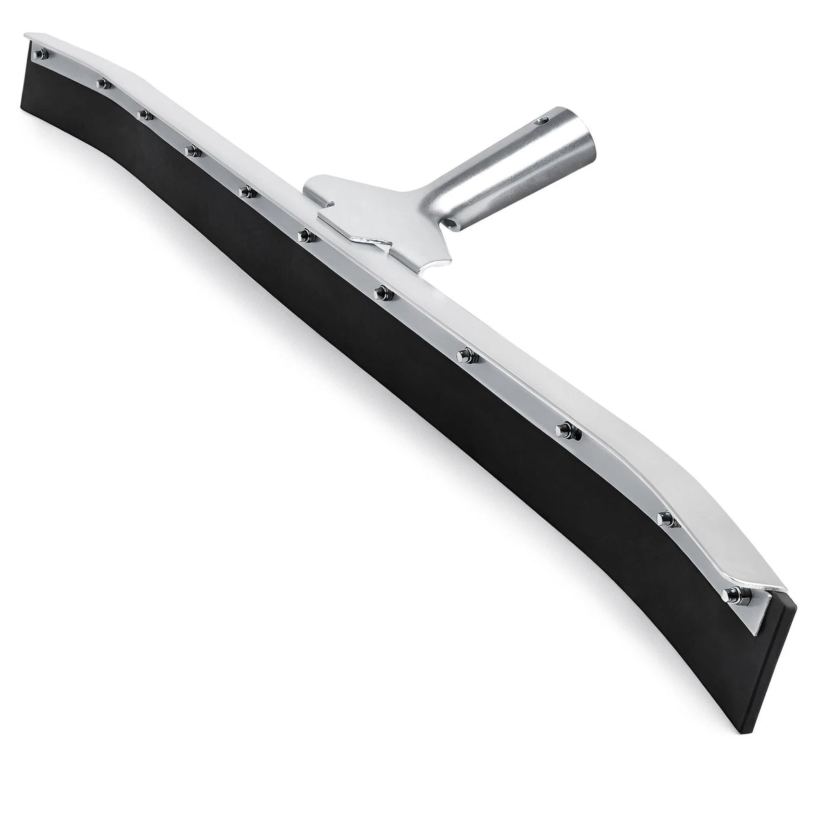DSV Standard Curved Floor Squeegee 36’’, Rubber Blade Garage 36-inch, Gray