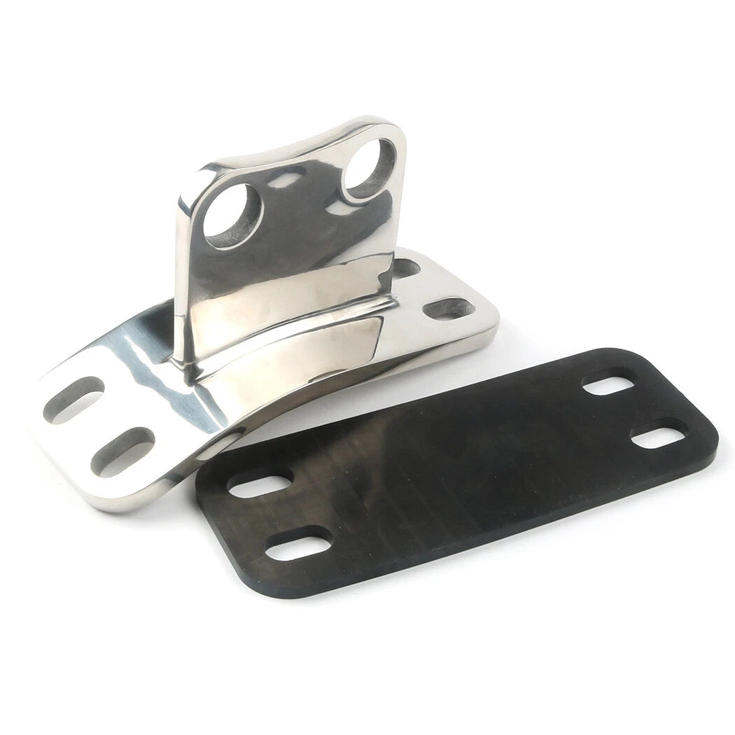 Peterbilt Cab Lower Exhaust Stack Bracket Stainless 359 379 14-12998 21299
