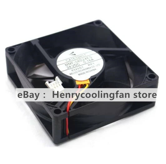 For Melco MMF-08D24ES-RP1  DC24V 0.16A 80*80*25m Inverter cooling fan