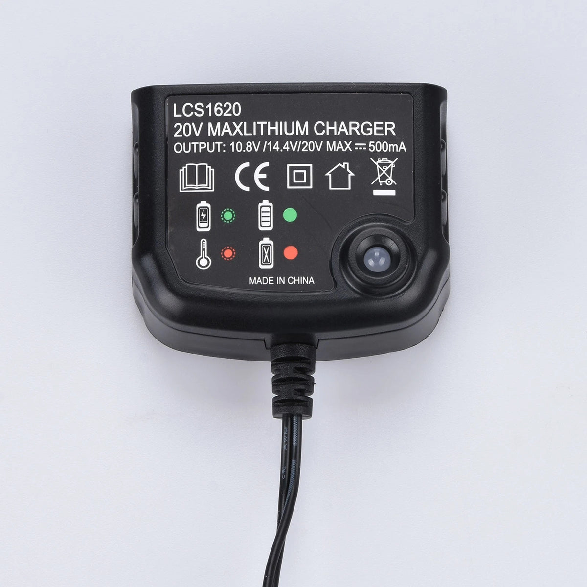 1 PC 20V Black Lithium-Ion Battery Charger Fit For Black and Decker Battery