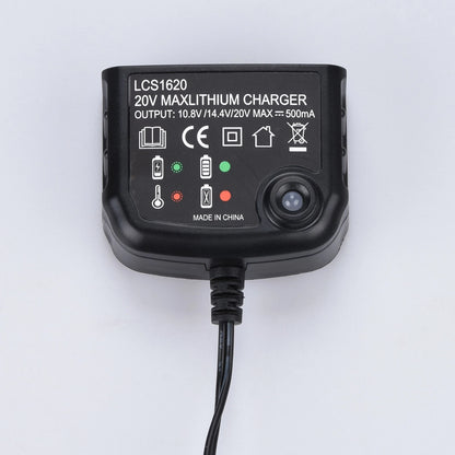 1 PC 20V Black Lithium-Ion Battery Charger Fit For Black and Decker Battery