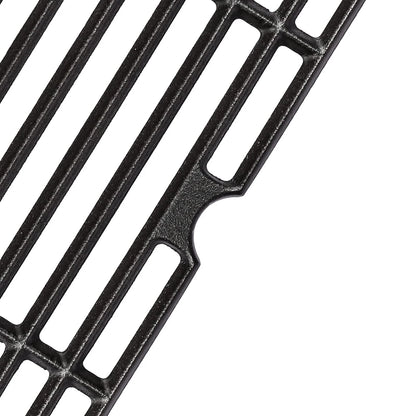 Uniflasy Cast Iron Cooking Grates for Dynaglo 4 Burner For DGH450CRP, Black