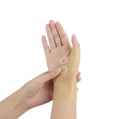 1Pair Waterproof Magnetic Therapy Wrist Hand Glove For Arthritis Pain Relief
