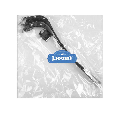 LIOOBO 2 Set Replacement Inline Skate Strap Parts 100 millimeters, Black