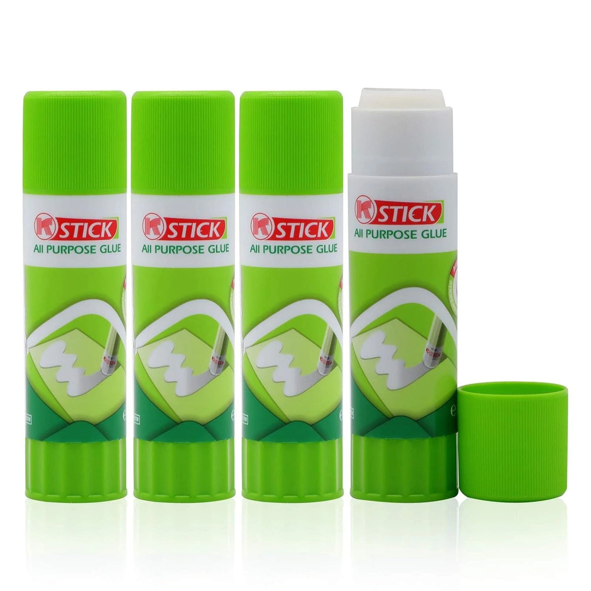 3D Printer Glue Sticks, FENGWANGLI 4 Pieces Solid Adhesive for Hot Bed 2