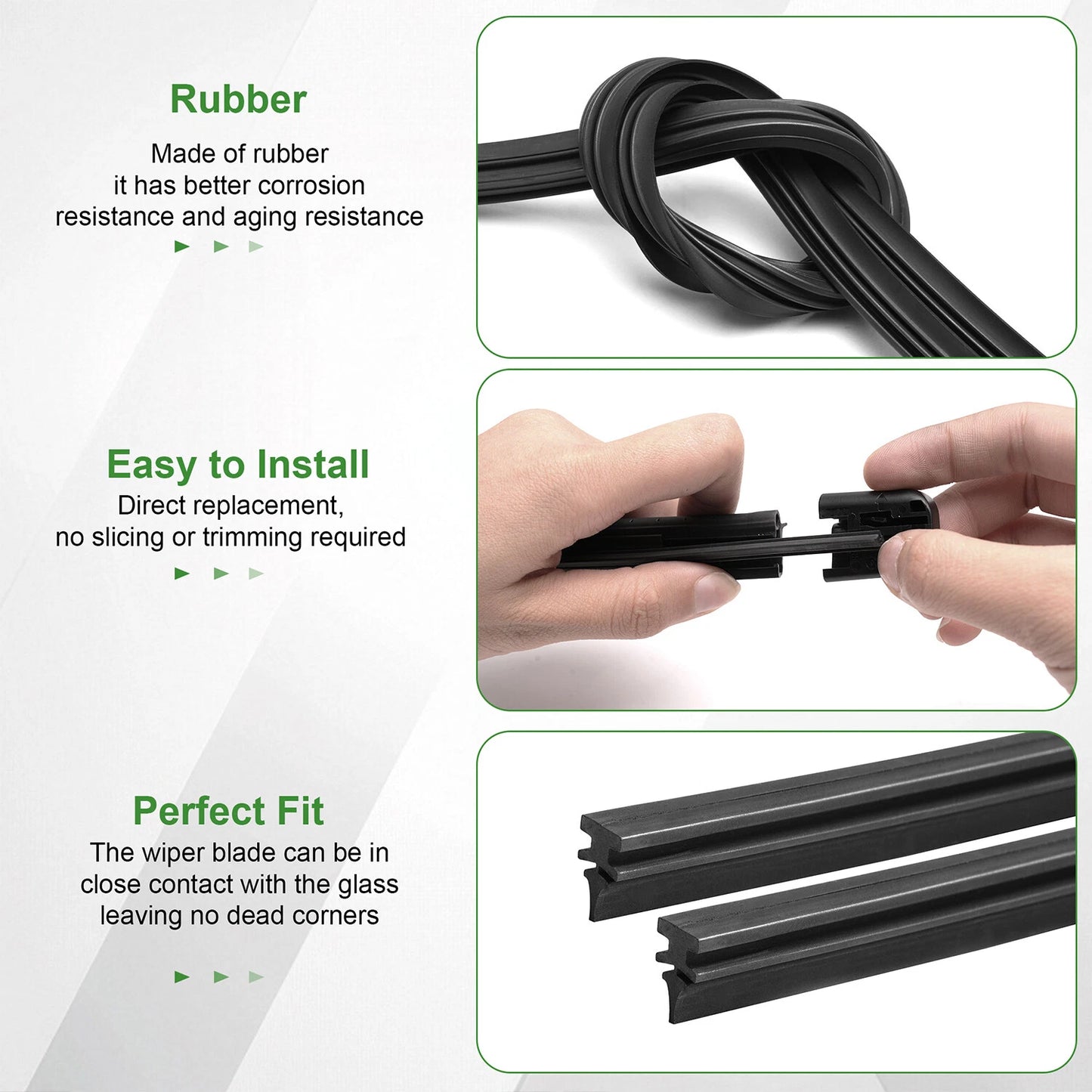 31693569 Front Wiper Blades For Volvo S60 V60 2019-2025