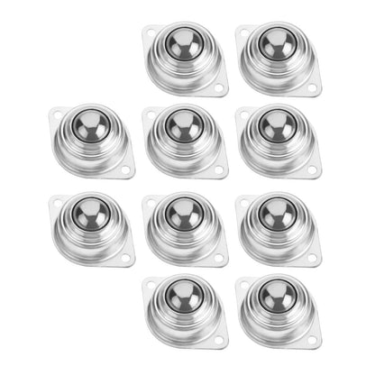For Conveyor Transmission 10Pcs Mini Roller Ball Transfer Bearing Casters