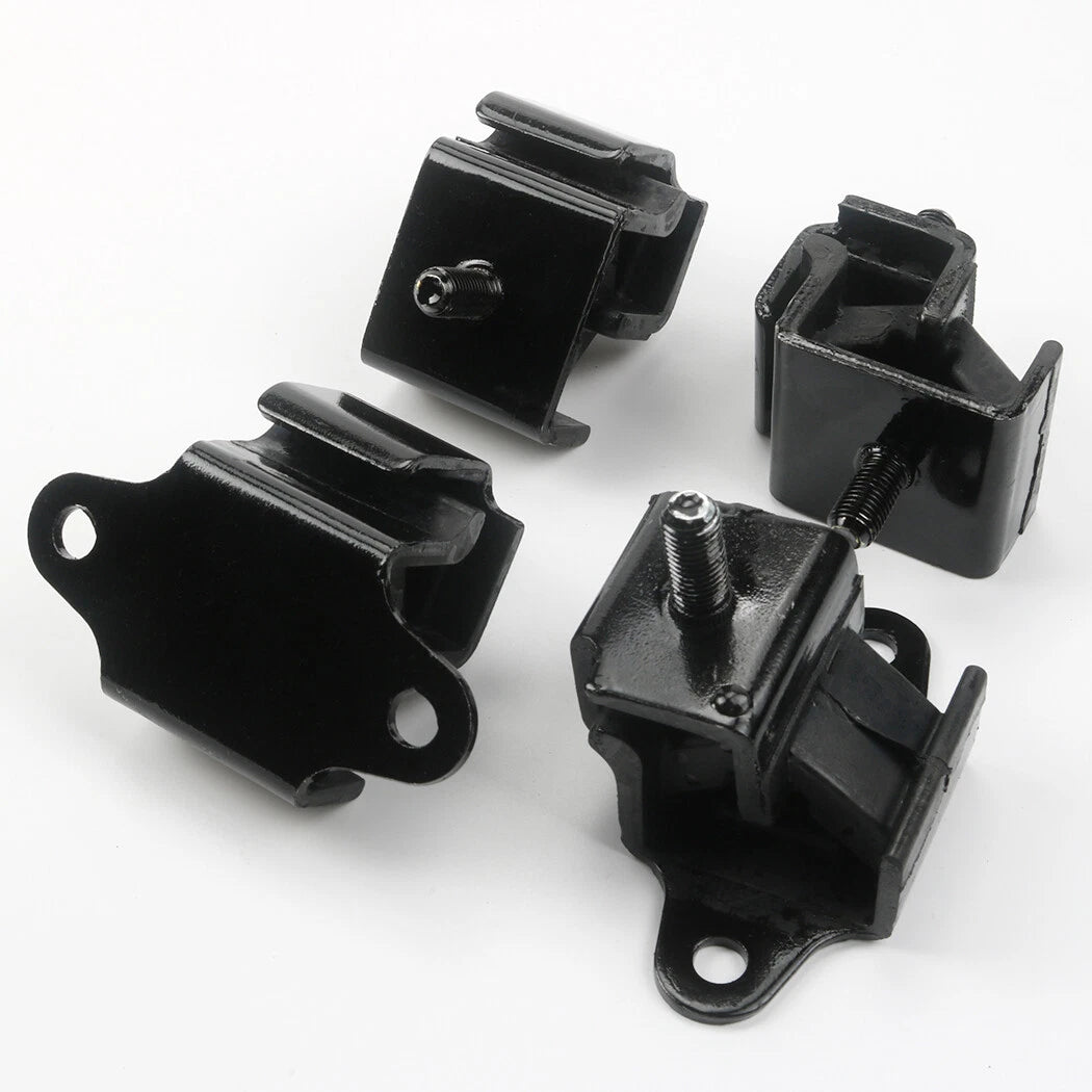 Set of Engine Mounts Front &Rear For Yamaha Gas Golf Cart G2,G8,G9,G14 1985-1995