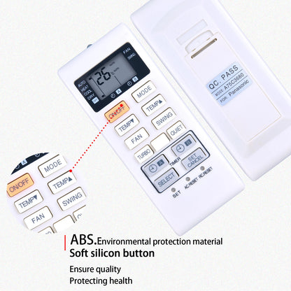 A75C3680 Remote Control For Panasonic Air Conditioner A75C3751 A75C2550 A75C2560