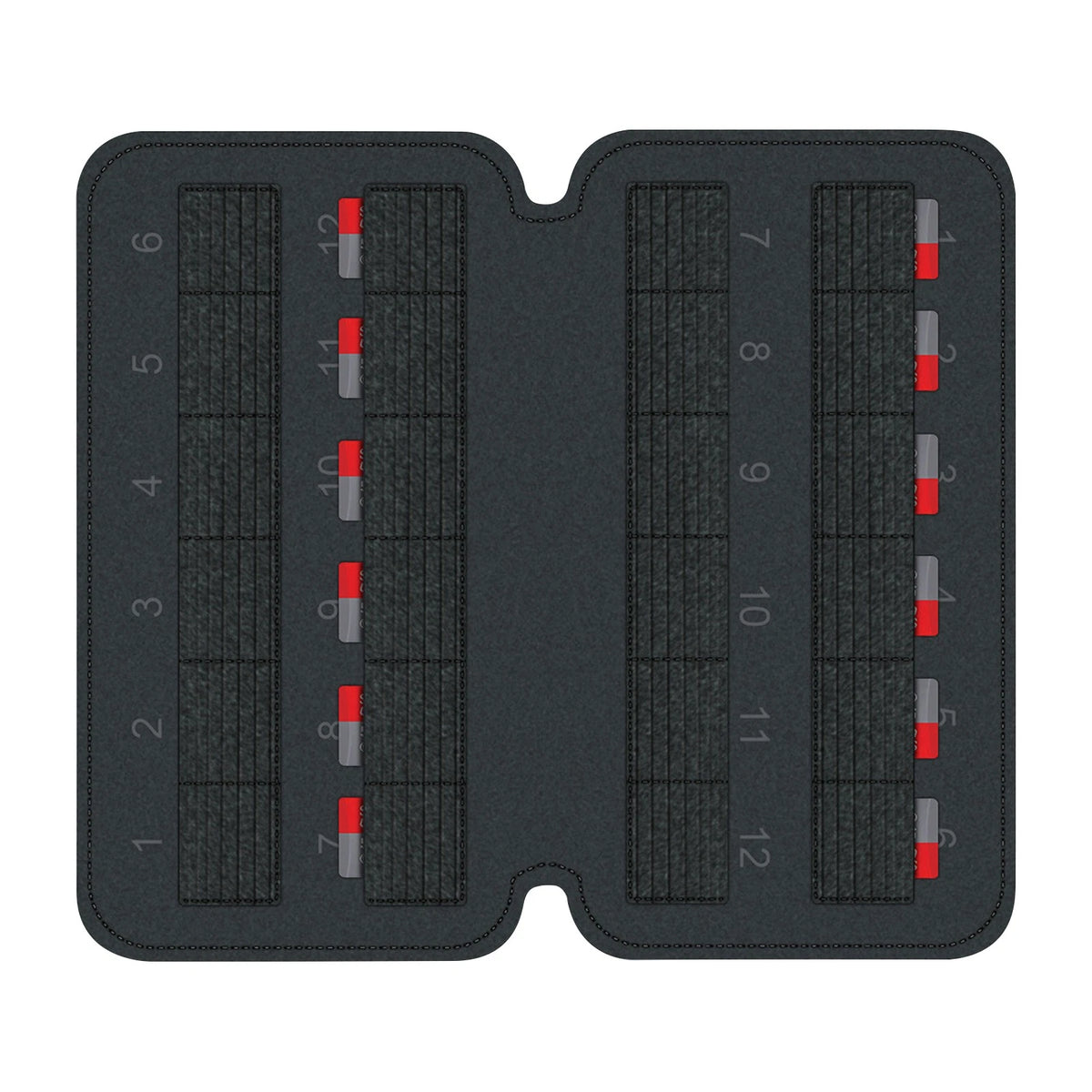 24-Slot Game TF Card Holder Storage Bag Case Cartridge Organizer for Steam Deck