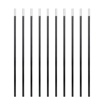 BRILLIANCE4U Aluminum Tent Pole Segments with Insert, 16" Insert