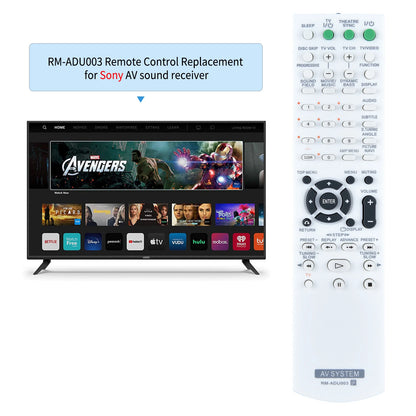 RM-ADU003 Remote Control For Sony AV System DAV-DX255 DAV-DX315 DAV-DZ110