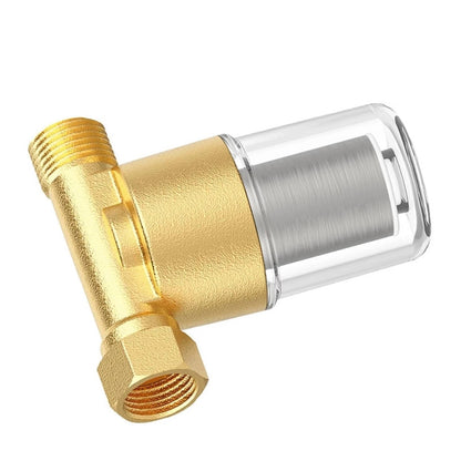 Brass Sediment Filter for Water Heater 40 Micron 1/2 Inch 3/4 Inch Clean Meshes