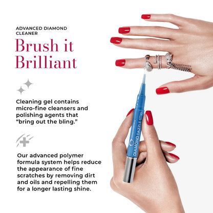 CONNOISSEURS Diamond Dazzle Stik for Rings, 1 Count (Pack of 1), Blue