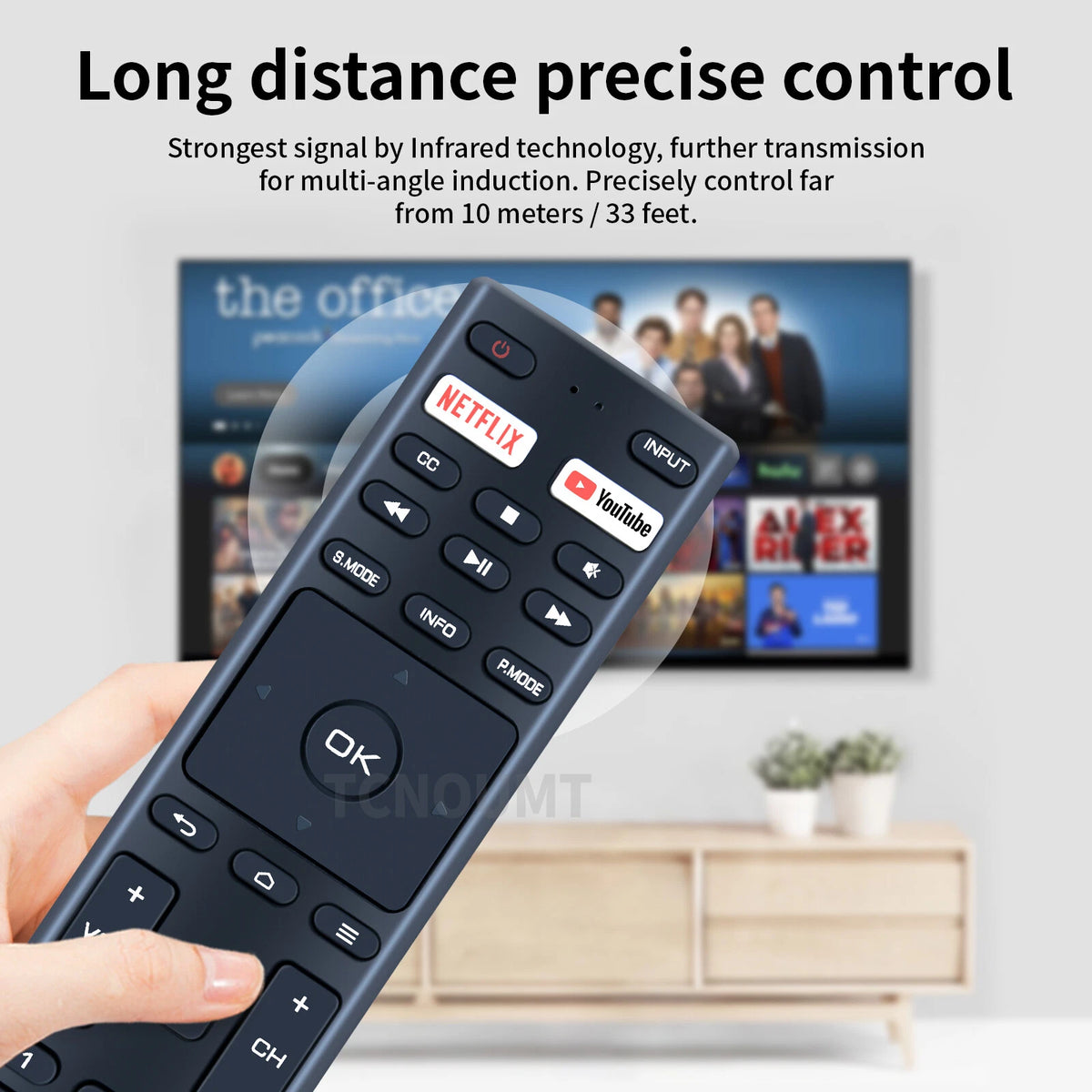 Remote Control For JVC RM-C3329 RM-C3359 RM-C3369 Smart 4K UHD LCD HDTV