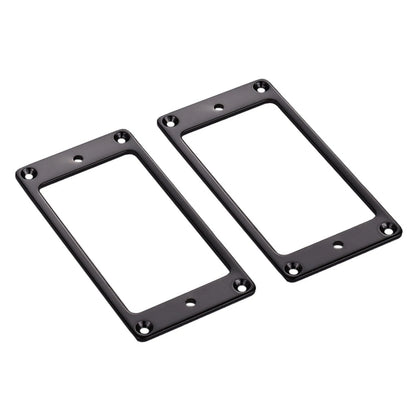 2 Pcs Iron Humbucker Pickup Ring With Srcews For Les Paul LP Guitar Parts aa